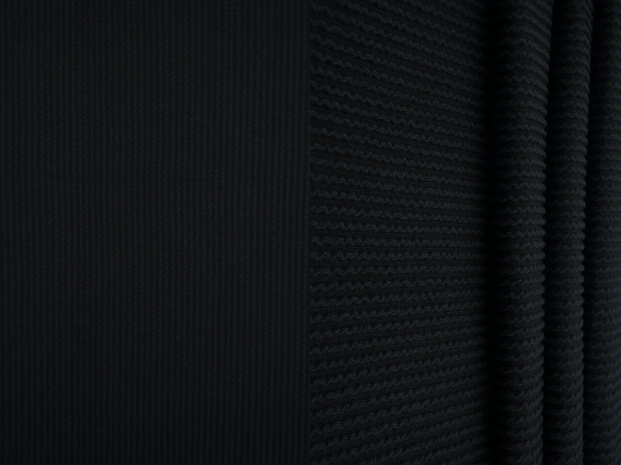 1 Yard Jacquard Double Knit Rib Stretch Fabric 230 GSM 80% Polyester 15% Rayon 5% Spandex Blend 52" Width